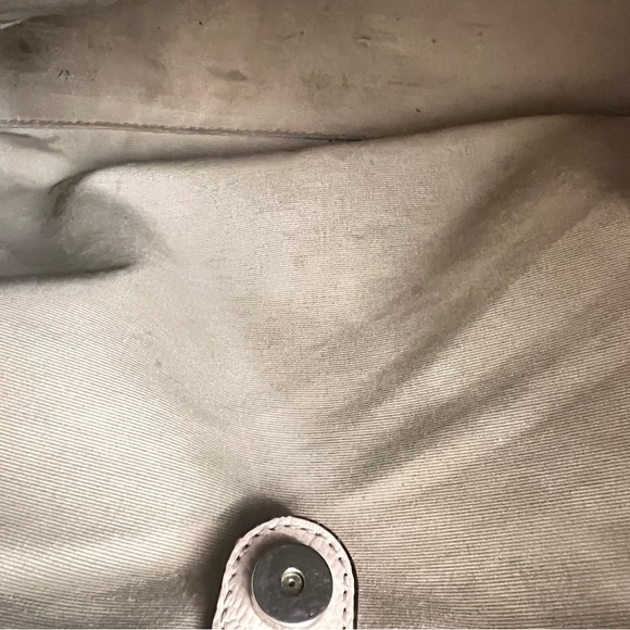 Authentic Coach F36637 Cream Leather Tote Bag AS IS - Picture 11 of 16